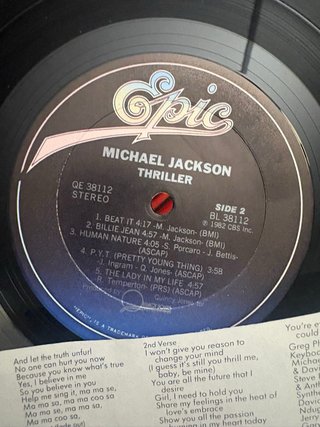 Michael Jackson-  Thriller - USA