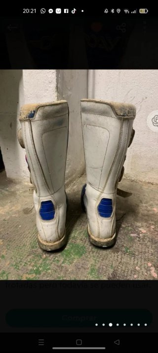 Botas de Motocross Vintage