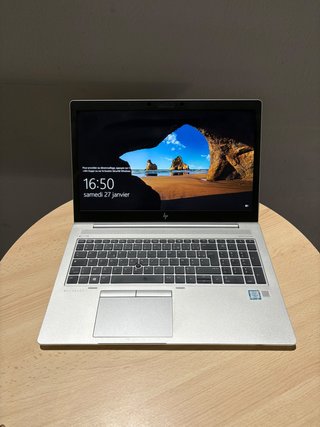 HP EliteBook 850 G6 táctil i5 8gen 8 RAM 256 SSD