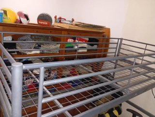 Camarote Metálico Ikea Gris