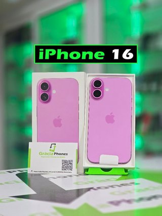 iPhone 16 128GB Rosa Seminuevo