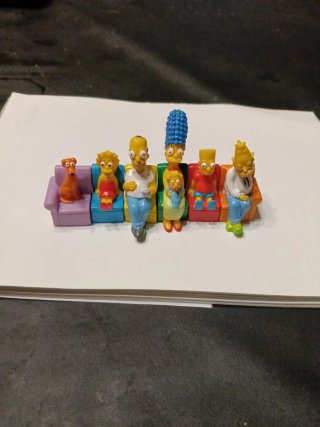 6 Figuras Los Simpson