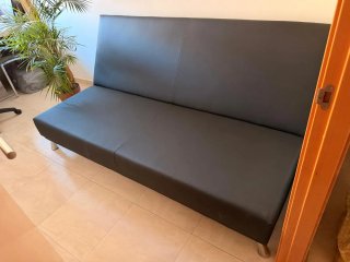 Sofá Cama Negro