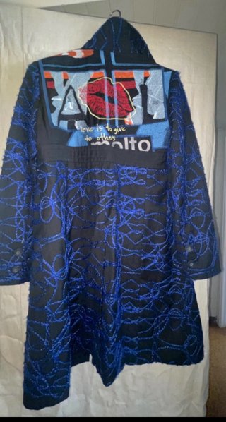 Chaqueta Desigual Art Edition Bordados