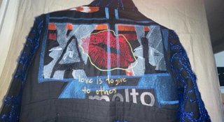 Chaqueta Desigual Art Edition Bordados