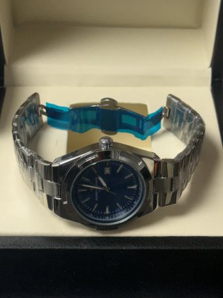 Reloj MOD estilo Vach Const Acero Esfera Azul