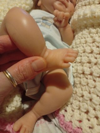 Bambola Reborn in silicone