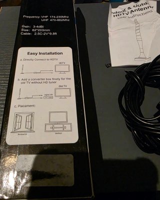 Antena HDTV 4K Interior DTVSUBS