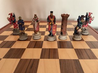 Tablero de ajedrez de madera