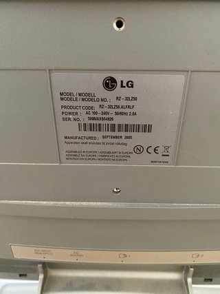 TV LG 32 pulgadas LCD