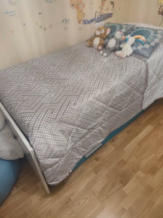 Estructura cama nido 90cm + colchón