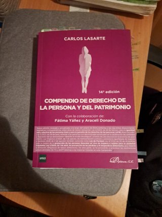 Compendio de derecho de la persona y del patrim...