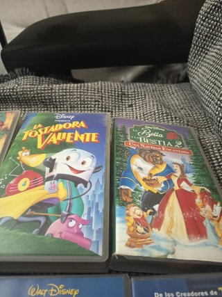 11 Películas VHS Walt Disney originales antiguas
