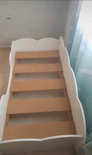 Cama Nube 140x70cm Blanca