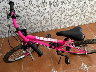 Bicicleta Infantil Rosa Breaker