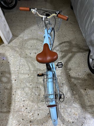 Bicicleta de Paseo Vevor Azul Claro