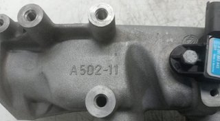 382721 colector admisión 55192747 opel vectra c