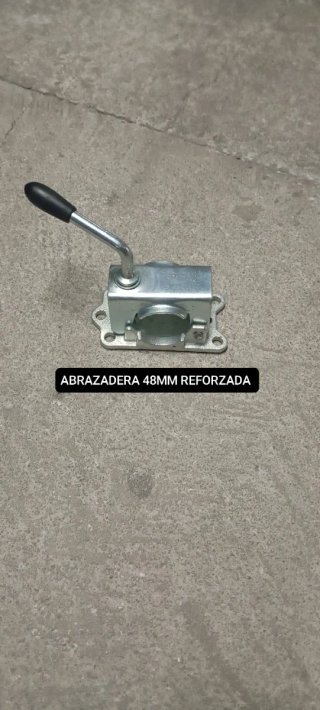 Abrazadera reforzada 48mm remolque caravana barco