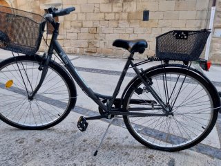 Bicicleta Urbana Btwin Negra