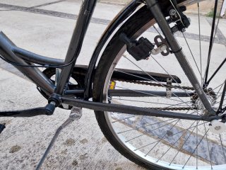 Bicicleta Urbana Btwin Negra