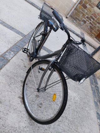 Bicicleta Urbana Btwin Negra