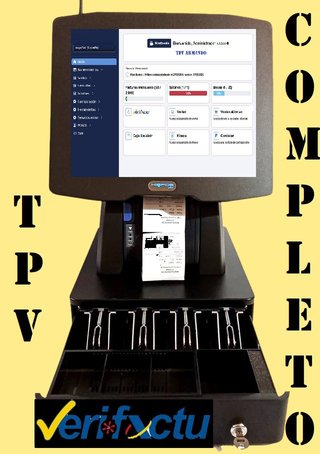 TPV Completo Verifactu Procesador i7