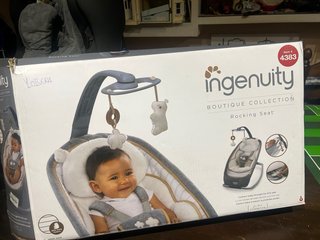 Hamaca Ingenuity para bebé con música