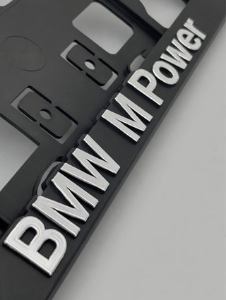Pack 2 Portamatrículas BMW M Power