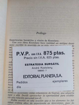 ESTRATEGIA BURSATIL KOSTOLANY