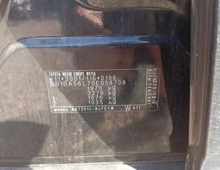 Cinturón seguridad tras izq toyota avensis 463125
