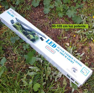 pantalla led 80 - 105cm acuario pecera luz potente