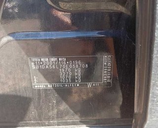 463122 cinturón seguridad delantero toyota avensis