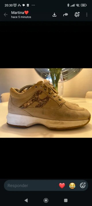 Zapatillas Hogan Beige