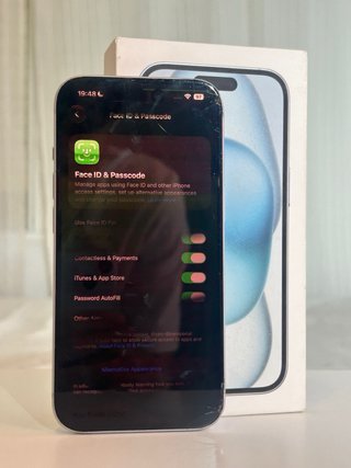 iPhone 15 256GB Batería 86% Roto