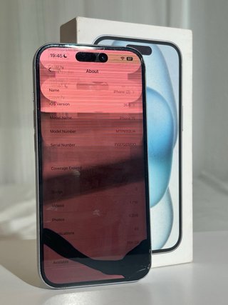 iPhone 15 256GB Batería 86% Roto