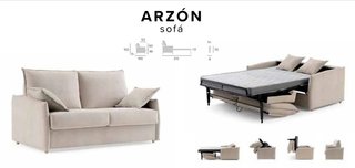 Sofá cama italiano Arzón 140×190