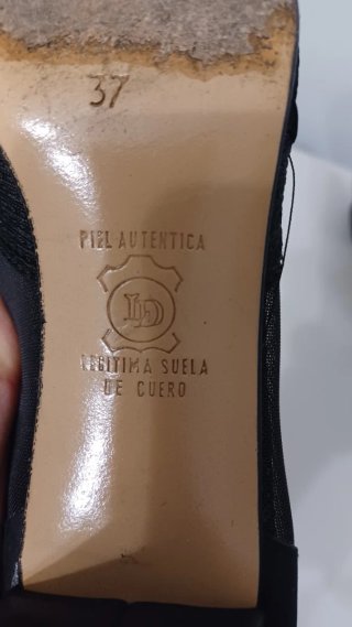 ZAPATOS ANTIGUOS ANTE Y PASAMANERÍA