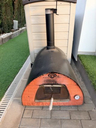Horno leña Pizza Party Pizzone 4 pizzas Biscotto