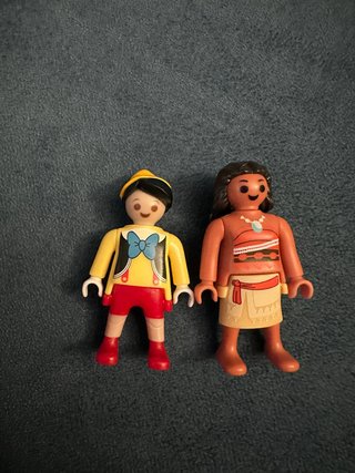 2 Figuras Playmobil Disney Kinder
