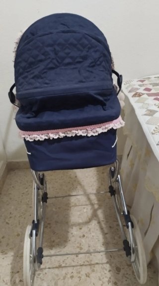 Cochecito de muñecas con bolso