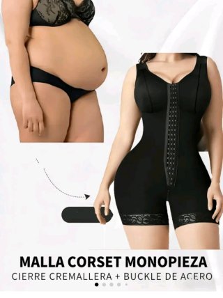 Faja Moldeadora Monopieza Negra