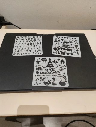 Moldes de letras y figuras