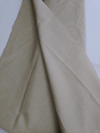 Tessuto in cotone color sabbia