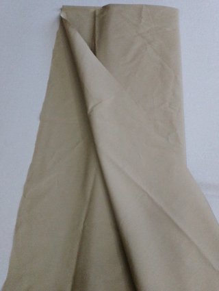 Tessuto in cotone color sabbia