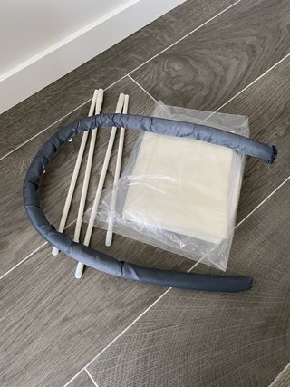 Bolso organizador para bebé gris