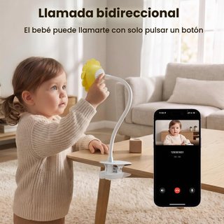 IEGEEK Baby 10 Camara Bebe Wifi 1080P Pantalla 5''