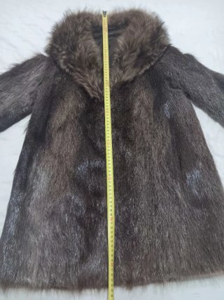 Abrigo de Piel El Corte Inglés Talla M