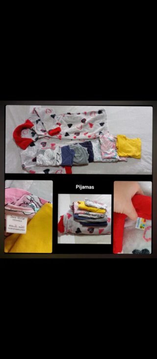 Lote 50 Prendas Ropa Niña Talla 8-12 BROWNIE ADI..