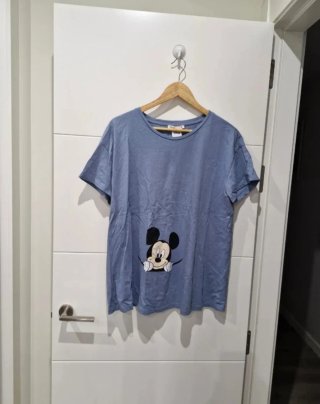 Camiseta Premamá Mickey Mouse Azul