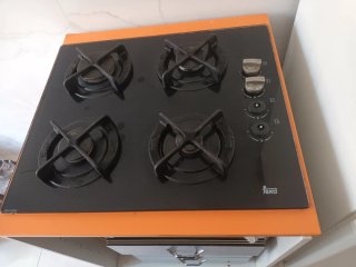 Encimera de cristal Teka 4 fuegos